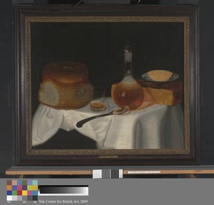 Still Life of Bread, Butter and Cheese