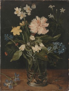 Still Life with Flowers in a Glass