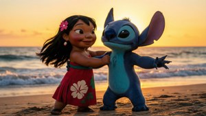 Stitch and Lilo Dance