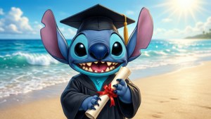 Stitch Beach Graduation