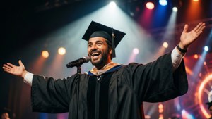 Stitch Graduates with Pride