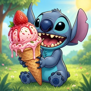 Stitch Ice Cream Fun