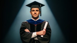 Stitch’s Confident Grad