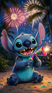 Stitch's New Year Mischief