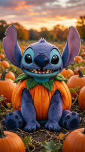 Stitch's Pumpkin Surprise