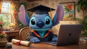 Stitch Study Graduation