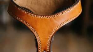 Stitched Halter Close-Up