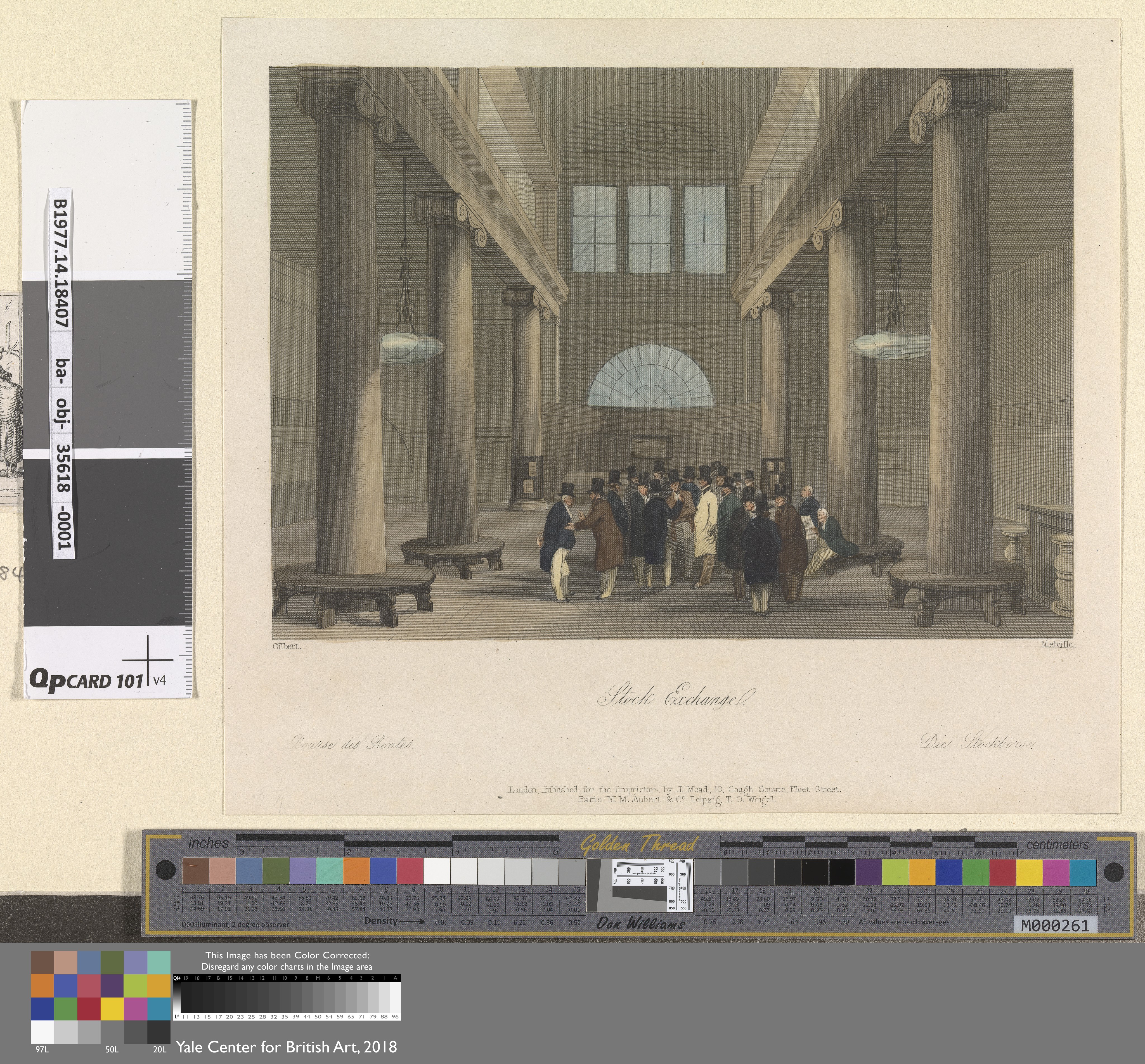 Stock Exchange by Henry Melville, active 1826-1841