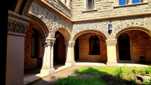Stockalper Palace Courtyard