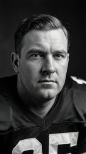 Stoic Bronko Nagurski Portrait