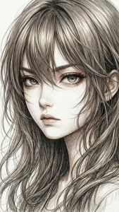 Stoic Girl Portrait