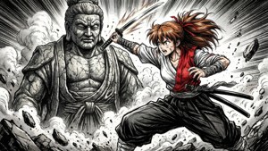 Stone Golem Battle