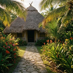 Stone Path to Hut