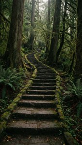 Stone Stairway in Vernon Forest