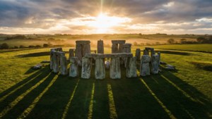 Stonehenge Sunrise Aerial