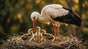 Stork Family