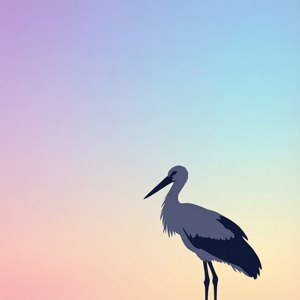 Stork Silhouette