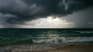 Storm Brewing at Jamaica Beach