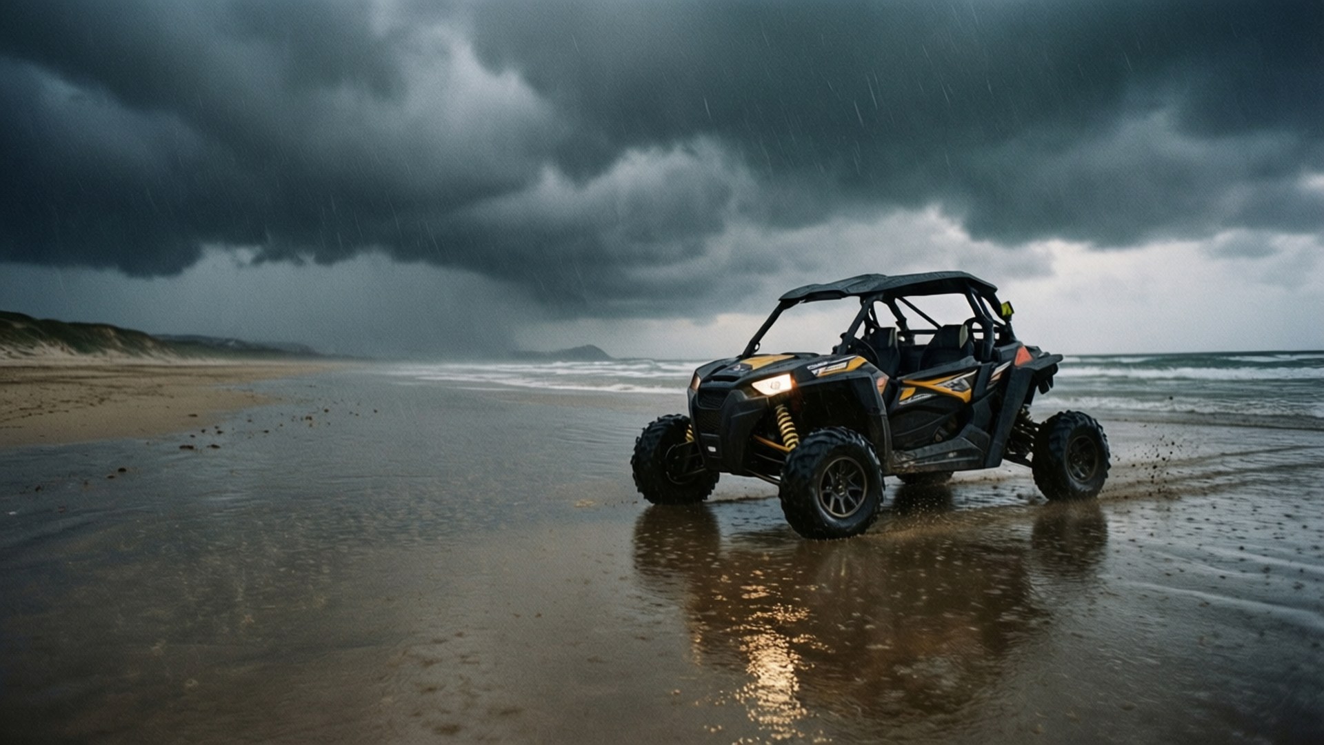 Storm Buggy Grit by Wallpapers.art Studio