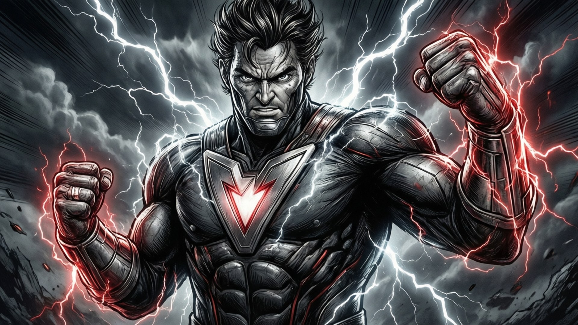 Storm Charge by Wallpapers.art Studio