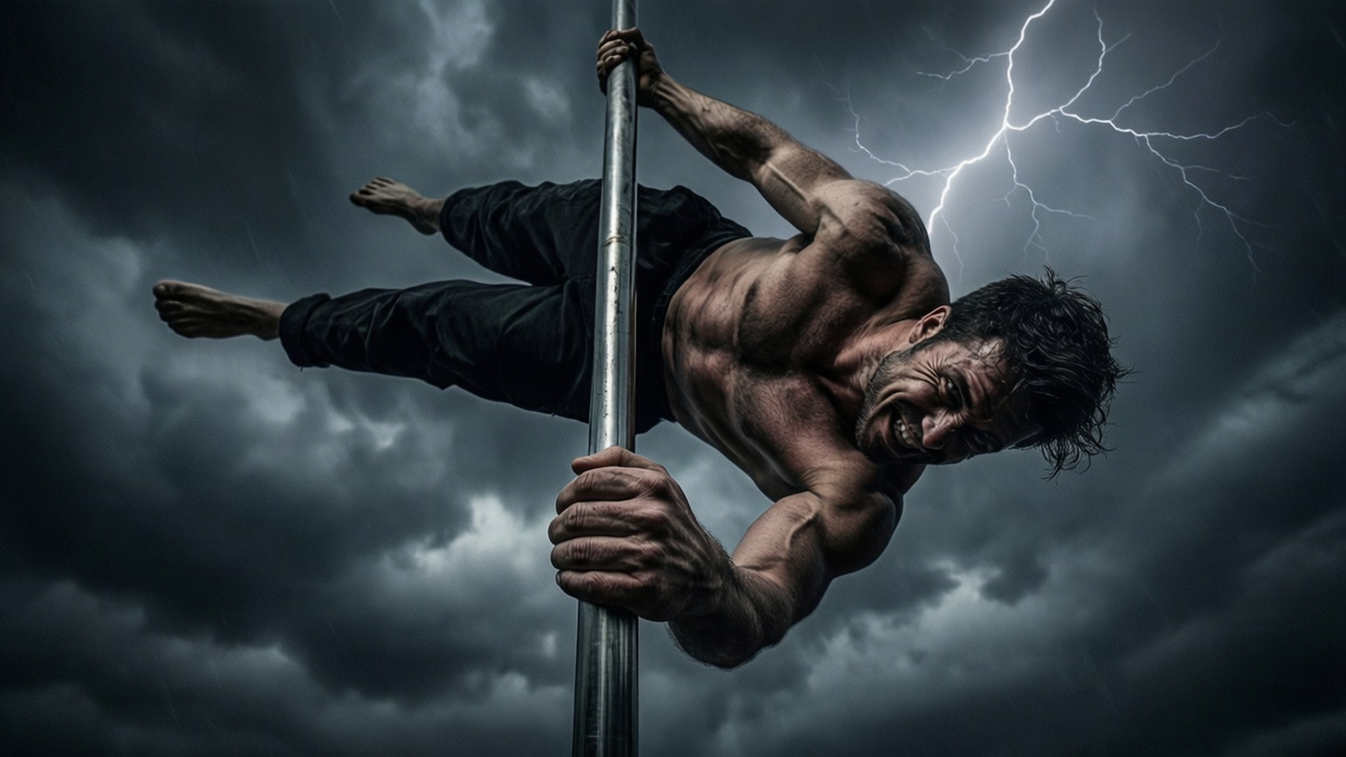 Storm Flag Warrior by Wallpapers.art Studio