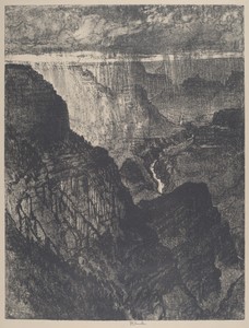 Storm in the Grand Canyon