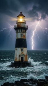 Storm Lighthouse Safety