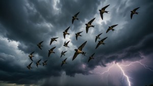 Storm Migration Swallows