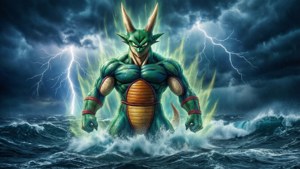 Storm Ocean Shenron