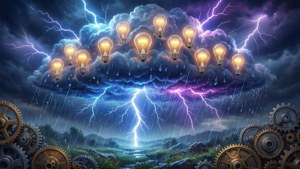 Storm of Lightbulbs