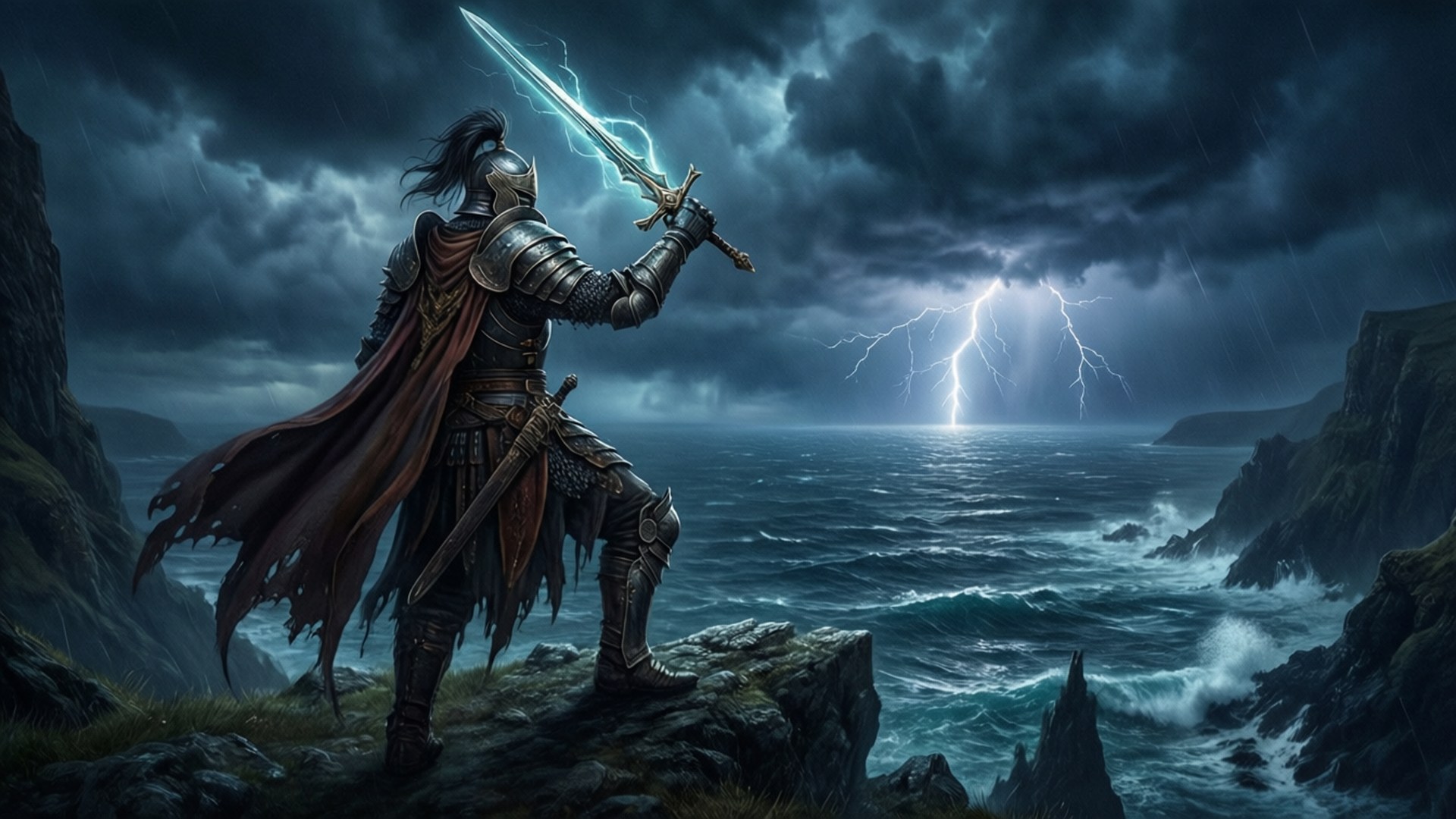 Storm of Will by Wallpapers.art Studio