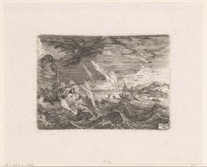 Storm op het Meer van Galilea