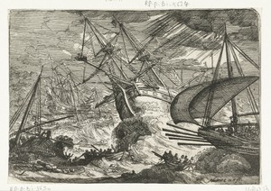 Storm op zee