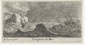 Storm op zee