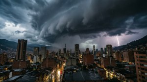 Storm Over Bogota