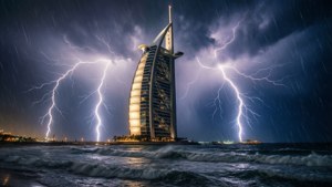 Storm over Burj Al Arab