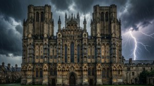 Storm Over Cathedral
