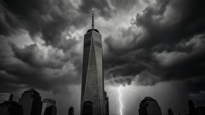 Storm Over Freedom Tower