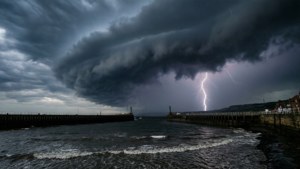 Storm Over Marina