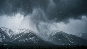 Storm Over Peaks