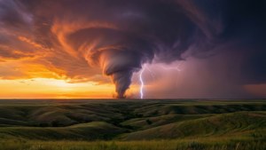 Storm Over Prairie