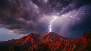 Storm Over Red