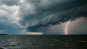 Storm Over Saguenay Fjord
