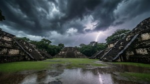 Storm Over the Ball Court