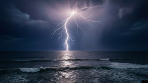 Storm Over the Sea