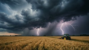 Storm Over Wheat