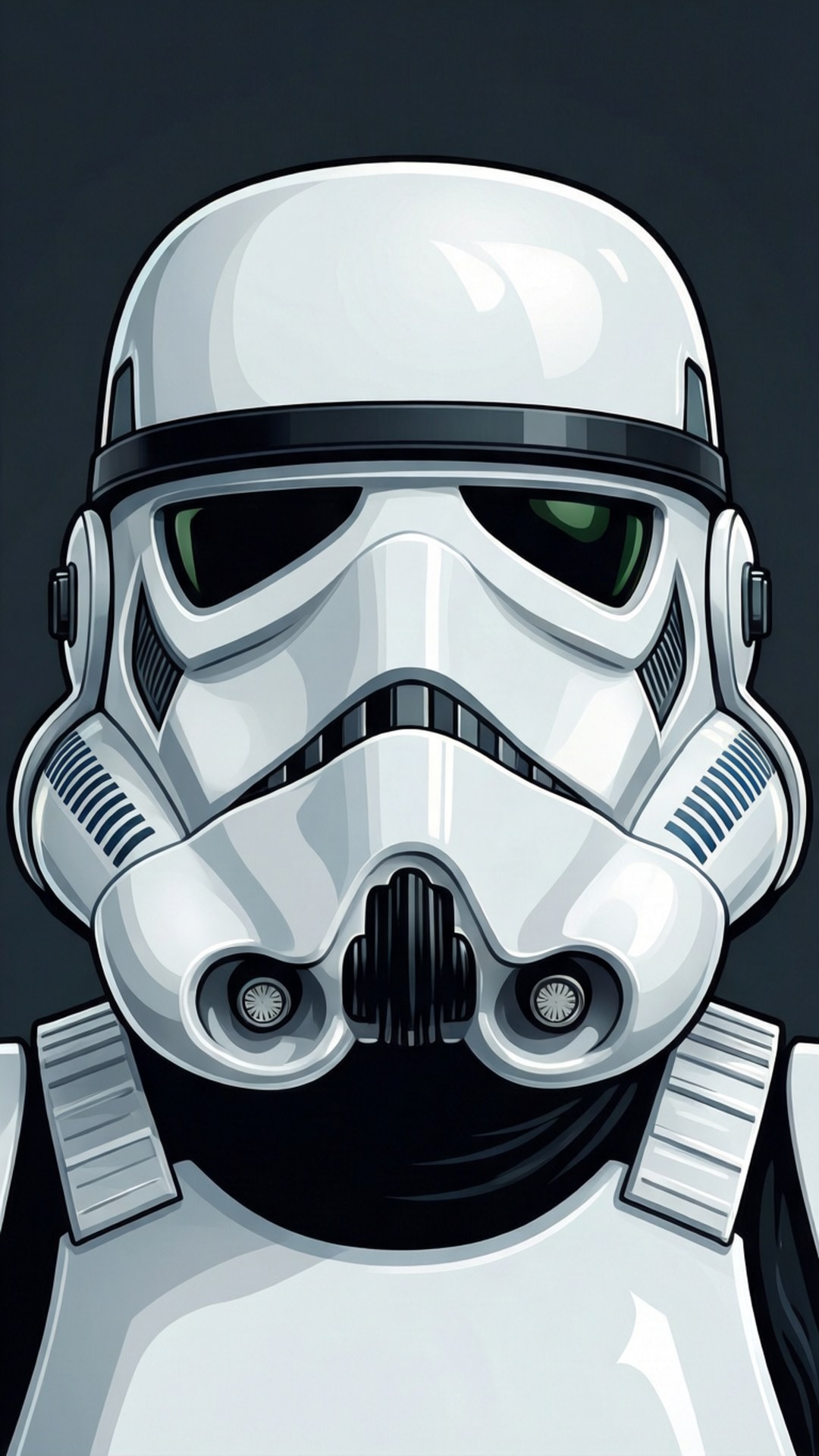 Stormtrooper Helmet by Wallpapers.art Studio