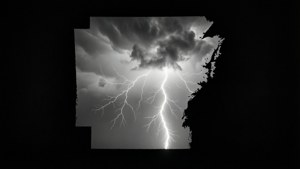 Stormy Arkansas Cutout
