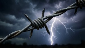 Stormy Barbed Wire