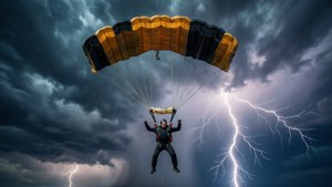 Stormy Base Jump